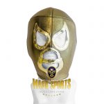 El Santo wrestling mask Gold