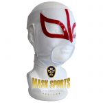 Sexy Lady adult lucha libre wrestling mask White & Red