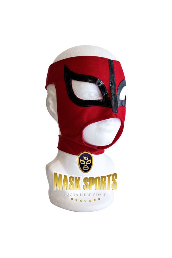 red luchador mask