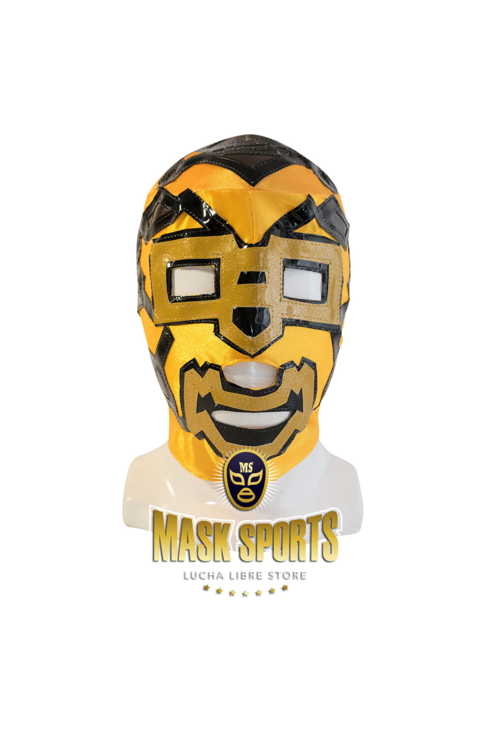 Prince Puma yellow & brown mask Masksports