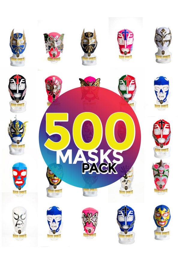 Wholesale Economic Kids pack of 500 lucha libre masks