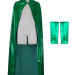 wrestling-adult-cape-green-color